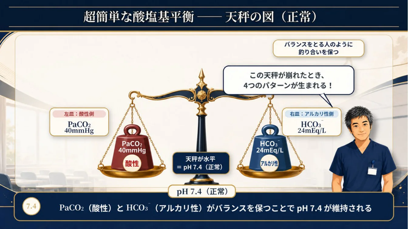 超簡単な酸塩基平衡