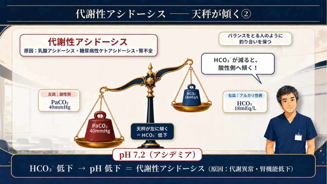 代謝性アシドーシス