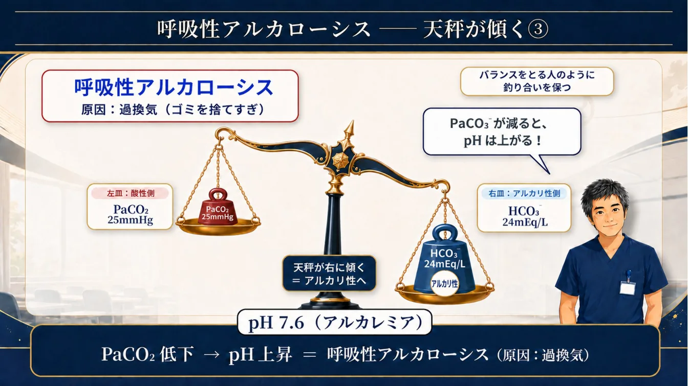 呼吸性アルカローシス